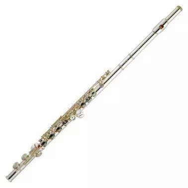 807 Solid Silver Lip Plate Flute